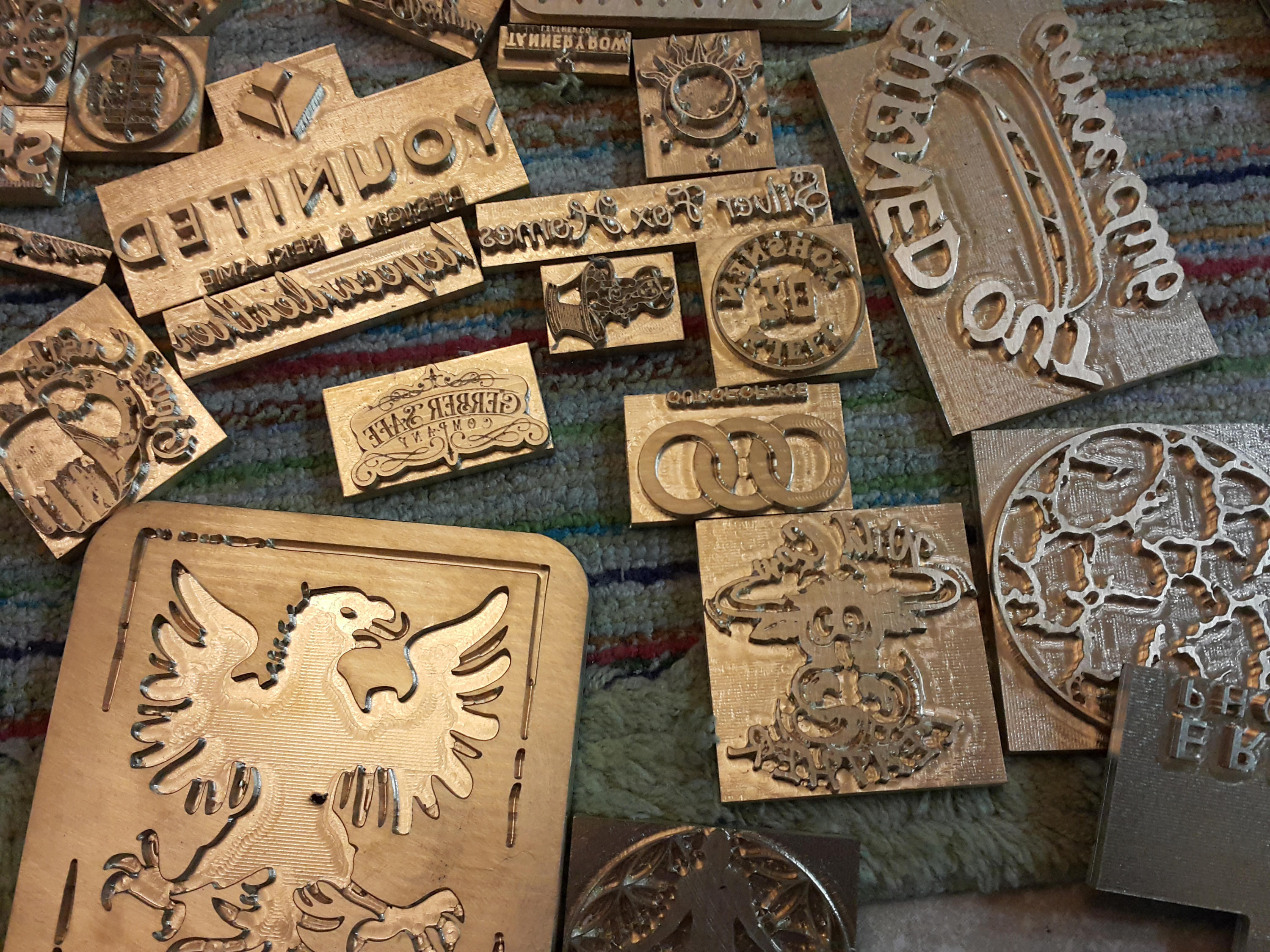 Custom Brass stamp Leather Seal leather heat Stamp