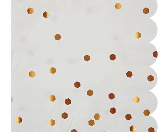 Rose Gold Napkins (Large)