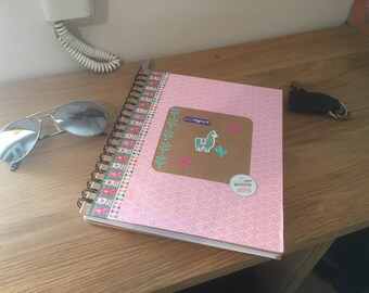 Think positive Planner type bullet journal with pen