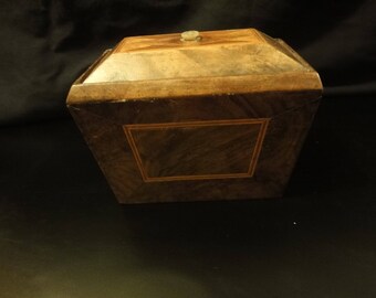 19TH century inlaid Tea Caddy