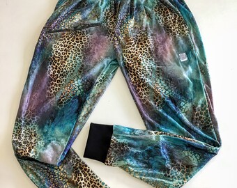 Limited Edition - LEOPARD VELVET JOGGERS