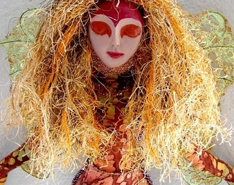 Spirit Art Doll-Flaming Spirit (Made by Request)