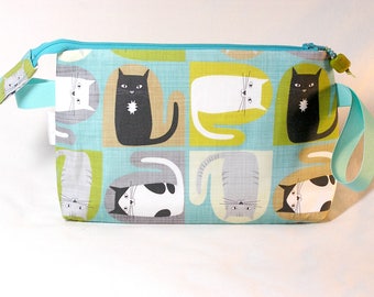 Kittens in Mittens Tall Mia Bag - Premium Fabric