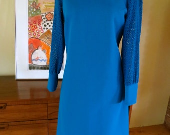 Plafonniere Blue : Vtg mod miss branell hollywood regency gold metallic thread