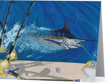 2nd Series Ocean Art on Note Card