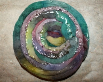 Hand dyed merino wool/Tencel Sambuccus-Nylon SW