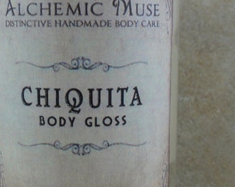 Chiquita - Body Gloss - Banana, Butter Rum, Sandalwood
