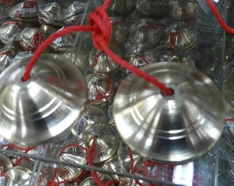 Brass Cymbals. Thai Musical Instruments.