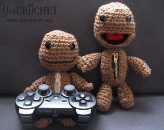 Sackboy Crochet Patterns (Open & Closed Mouth)