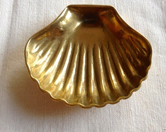 Brass Baptismal Shell or Christening Shell