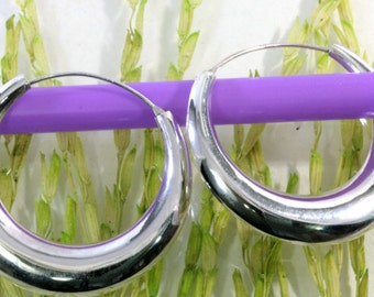 Hoops 925 sterling silver -- 2409