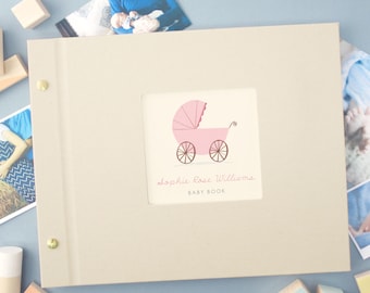 Personalised Baby Photo Album (4 designs available)