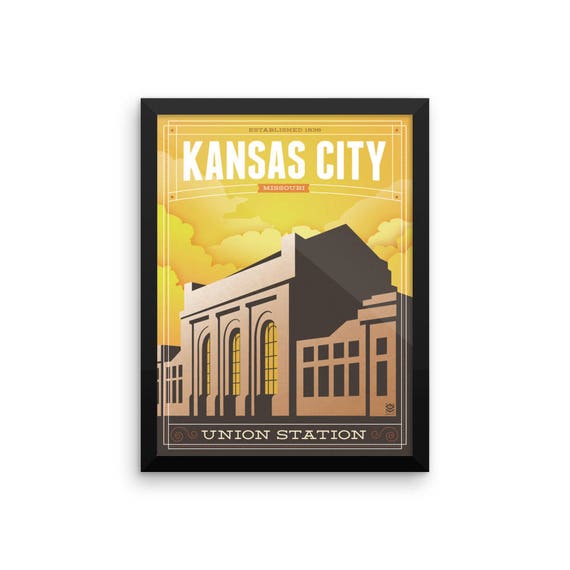 Union Station Framed Print