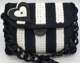 Black & White Shoulder bag 29x22x6 cm
