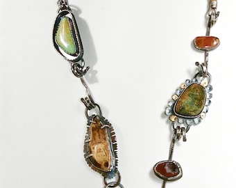 Sterling Silver, 22K Gold, Ocean Jasper With Drusy, and much more~