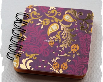 Purple / Yellow / Gold - Post It Note Holder Planner