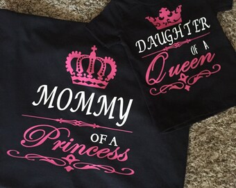 Mother/Daughter Royalty shirts