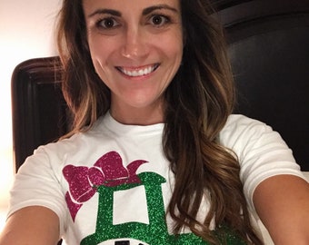 Glitter John Deere Inspired Tractor Shirt