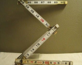 Vintage Expandable Carpenters Ruler