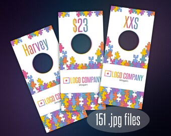 SALE! Clothing Rack Dividers - Style Size Price Hanger Tags - Hangers Divider - Instant Download - Home Office Approved Color&Fonts