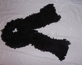 scarf knitted by hand