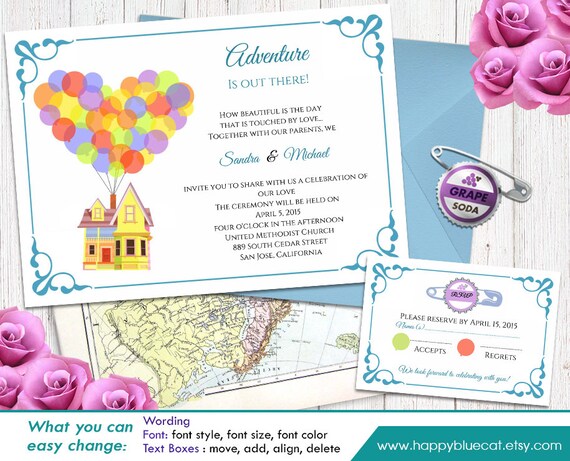 Up Wedding Invitations 10