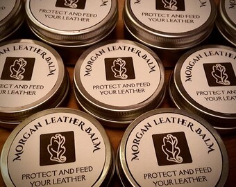 Morgan Leather Balm - Nourishes and Protects Leather