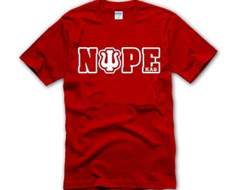 Kappa Alpha Psi Fraternity Greek Nupe Tshirt
