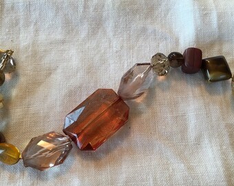 Beautiful brown-tone fashion bracelet