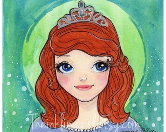 Sofia the First Petite Painting