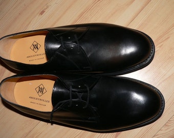 1990s french army dress shoes, NOS, never worn EU 45 / US 11