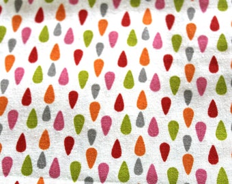 Graphic fabric coupon drops 50 x 70 cm