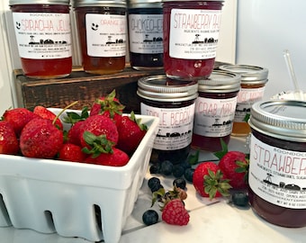 Homemade Jam - Choose from our 60+ Flavors of Jam or Jelly - Housewarming Gift - Hostess Gift - Gourmet Food Gift - Boondock Enterprises
