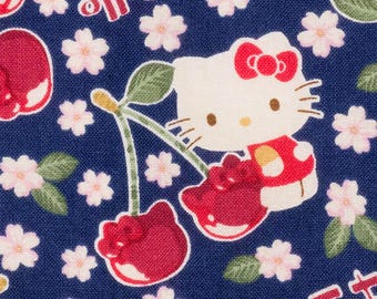 Hello Kitty fabric by Sanrio printed by Kokka SK161