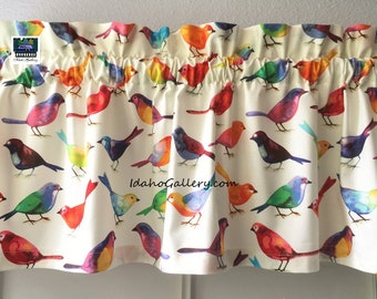 Bird curtains | Etsy