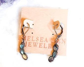 Labradorite Drop Earrings