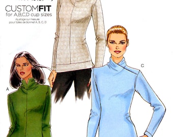 Vogue V8616 Sewing Patter for Misses' Top - Uncut - Size 14, 16, 18, 20, 22