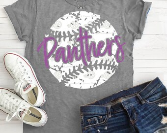 Panthers svg, Baseball svg, panthers baseball, panthers shirt, dxf, svg, distressed, digital Download, shorts and lemons, shortsandlemons