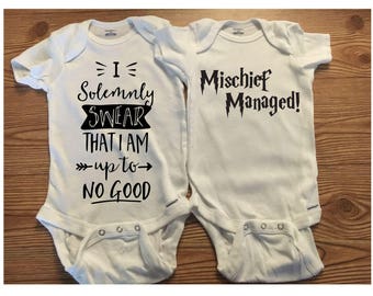 Funny Onesies, Baby Onesies, Harry Potter Onesies, Baby Boy Funny Onsies, Baby Girl Funny Onesies