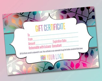 Gift Certificate, Surprise gift, Certificate, Redeemable,Printable Bucks,Cash, Certificate surprise,Printable Business , Pop Up Shop Cards