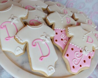 Custom Baby Shower Cookies (MINIMUM QUANTITY 12)