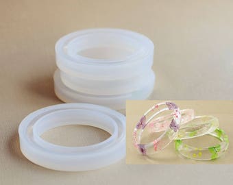 1pcs Bracelet Silicone Mold Resin Silicone Mould Jewelry Making epoxy resin molds DIY bracelet DIY crafts