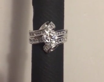 925 sterling silver engagement ring