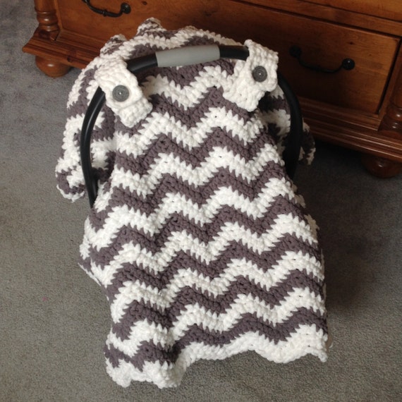 Crochet Pattern For Chunky Chevron Car Seat Canopy Cover Crochet Pattern For Chunky Chevron Car Seat Canopy Cover Welcome To Finished Items