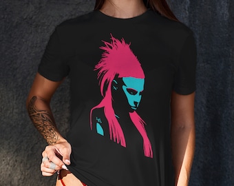 Die Antwoord Yolandi Visser Face RAP RAVE Woman T-shirt