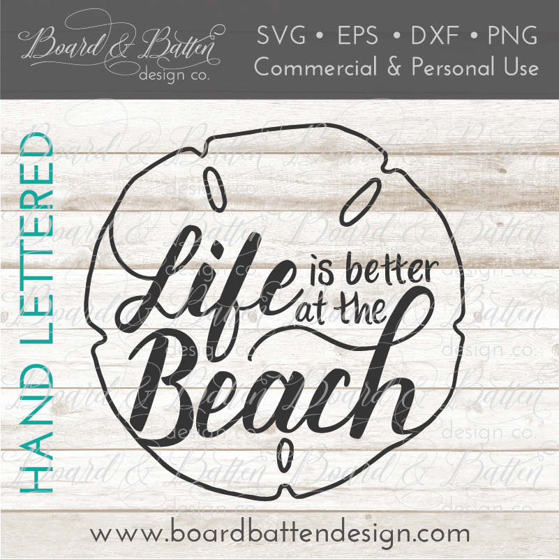 Download Beach SVG Files Life Is Better At the Beach Svg Hand