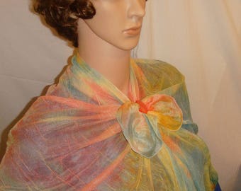 Large Oblong Shawl 145 x 63 cm