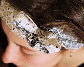 Handmade hairband * Peacock *.