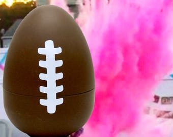 10" FOOTBALL Ships Same Day! Gender Reveal With Glitter Gender Reveal Football!!!