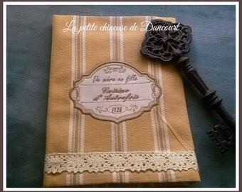 Beige cloth from mother to daughter